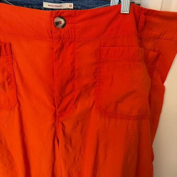 Anthropologie Maeve Colette Crop Wide Leg Linen Blend Pants - Picture 4 of 12